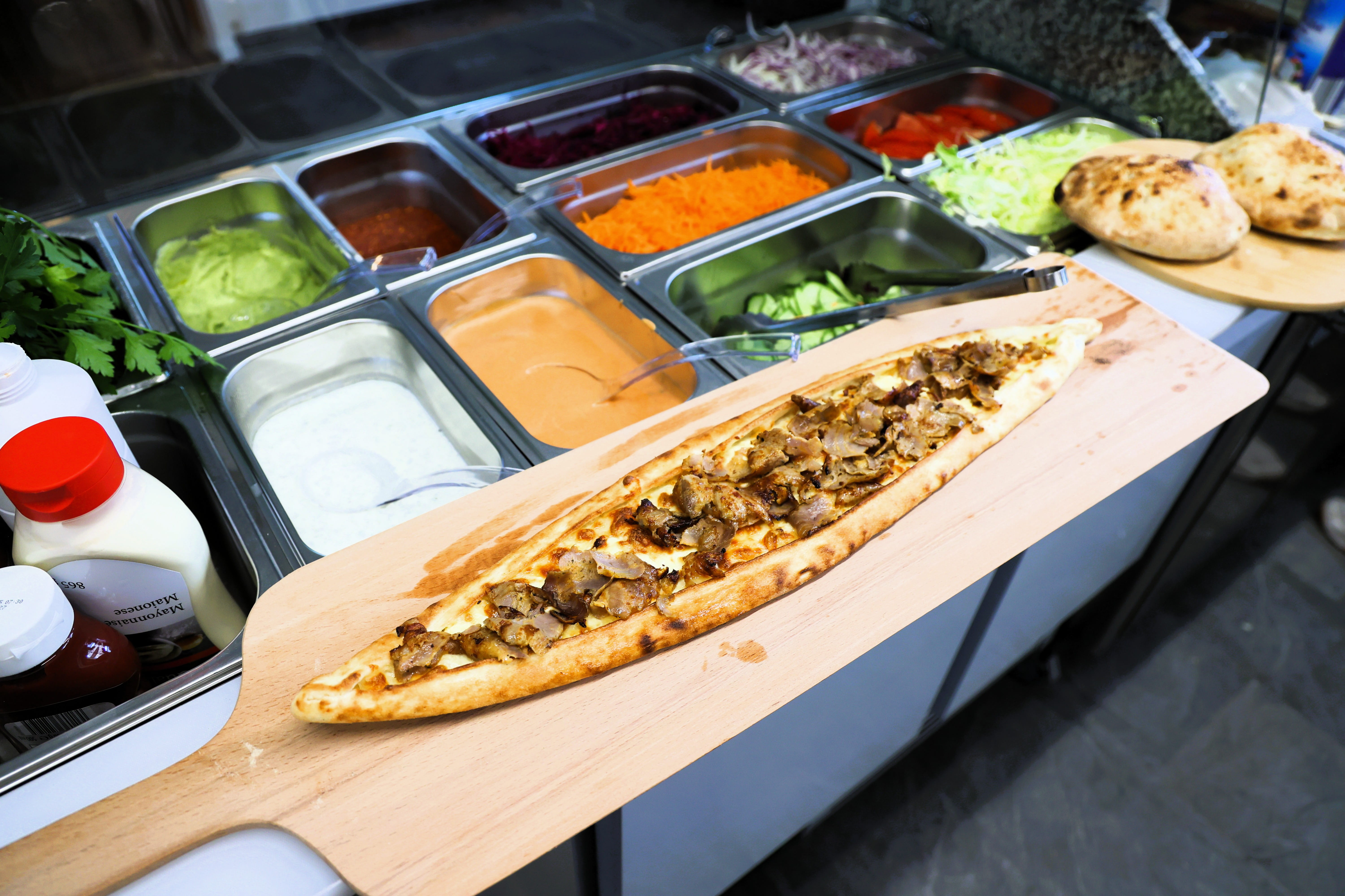 Hausgemachte Pide bei Yummy Meilen